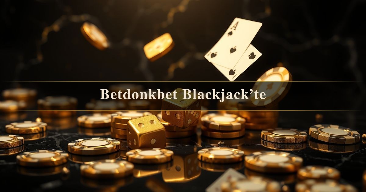 Betdonkbet Blackjack’te