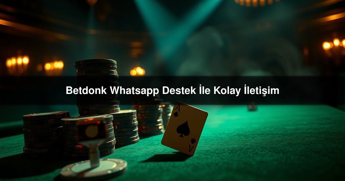 Betdonk Whatsapp