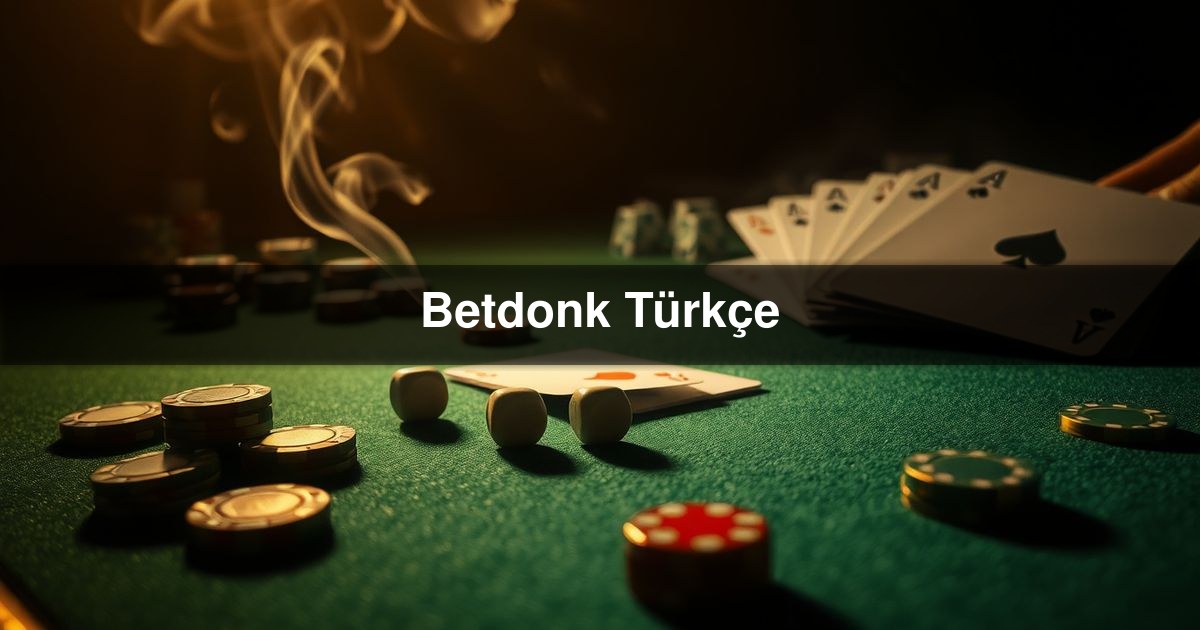 Betdonk Türkçe